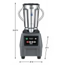 Waring CB15 Countertop Food Blender w/ Metal Container thumbnail 7