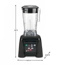 Waring MX1100XTX Countertop Drink Blender w/ Copolyester Container thumbnail 6