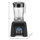 Waring MX1300XTXP Countertop Drink Blender w/ Copolyester Container, Pre-Programmed thumbnail 4