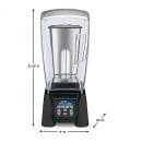 Waring MX1500XTS Countertop Drink Blender w/ Metal Container, Pre-Programmed thumbnail 6