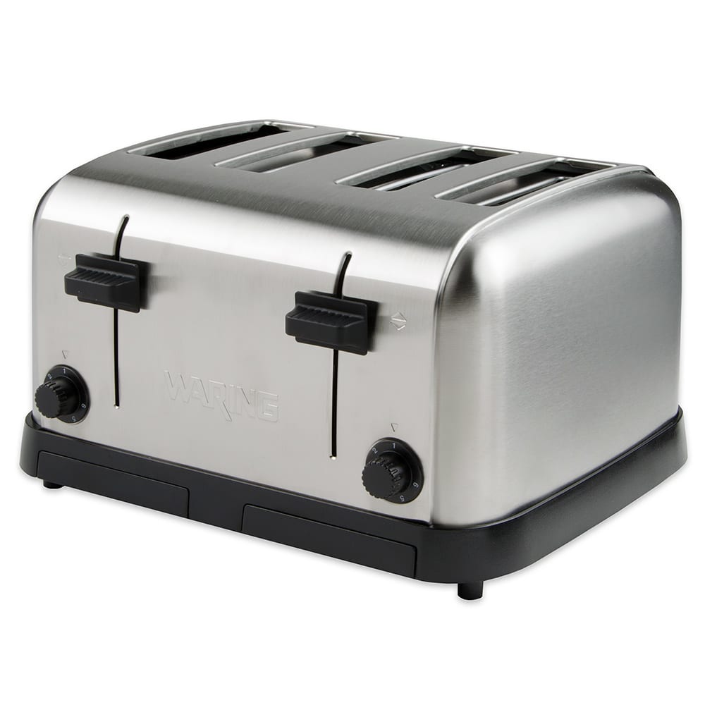 Waring WCT708 Slot Toaster w/ 4 Slice Capacity & 1 3/8"W Product Opening - 120v
