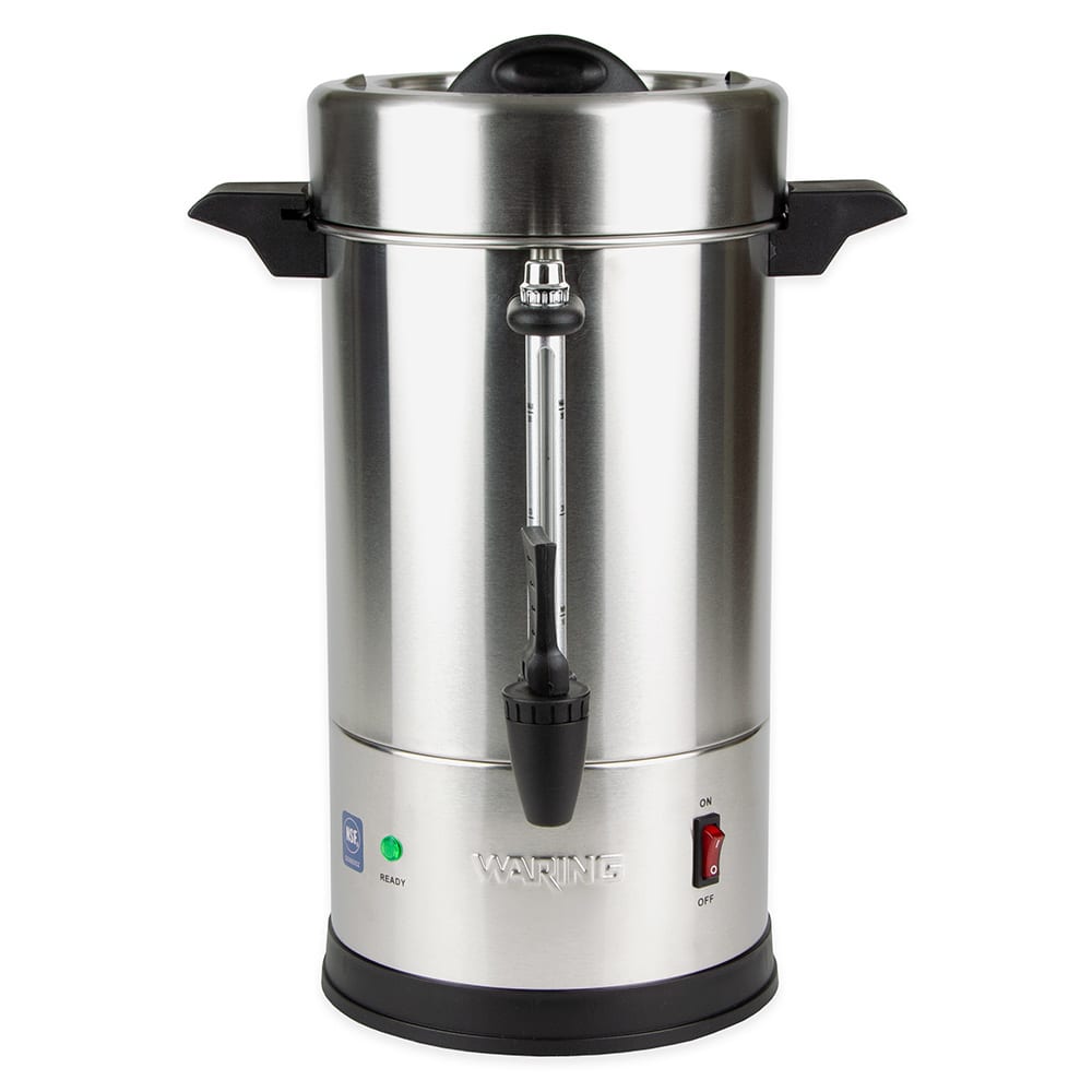 Waring WCU30 1 1/5 gal Low Volume Brewer Coffee Urn w/ 1 Tank, 120v