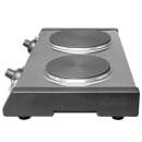 Waring WDB600 19 3/4" Electric Hotplate w/ (2) Burners & Infinite Controls, 120v thumbnail 4