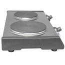 Waring WDB600 19 3/4" Electric Hotplate w/ (2) Burners & Infinite Controls, 120v thumbnail 5