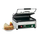 Waring WDG250 Double Commercial Panini Press w/ Cast Iron Grooved & Smooth Plates, 120v thumbnail 5