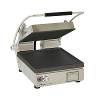 Waring WDG250 Double Commercial Panini Press w/ Cast Iron Grooved & Smooth Plates, 120v thumbnail 6