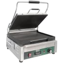 Waring WDG250T Double Commercial Panini Press w/ Cast Iron Grooved & Smooth Plates, 120v thumbnail 2