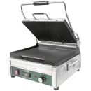 Waring WDG250T Double Commercial Panini Press w/ Cast Iron Grooved & Smooth Plates, 120v thumbnail 6