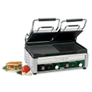 Waring WDG300 Double Commercial Panini Press w/ Cast Iron Grooved & Smooth Plates, 240v/1ph thumbnail 5