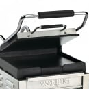 Waring WFG150 Single Commercial Panini Press w/ Cast Iron Smooth Plates, 120v thumbnail 2