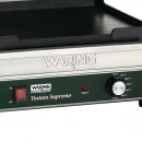 Waring WFG250 Single Commercial Panini Press w/ Cast Iron Smooth Plates, 120v thumbnail 3