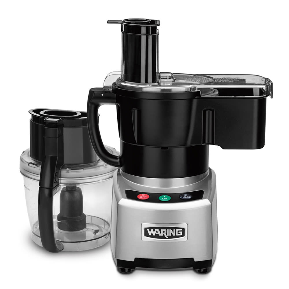 Waring WFP16SC 1 Speed Cutter Mixer Food Processor w/ 4 qt Bowl & Side Discharge, 120v