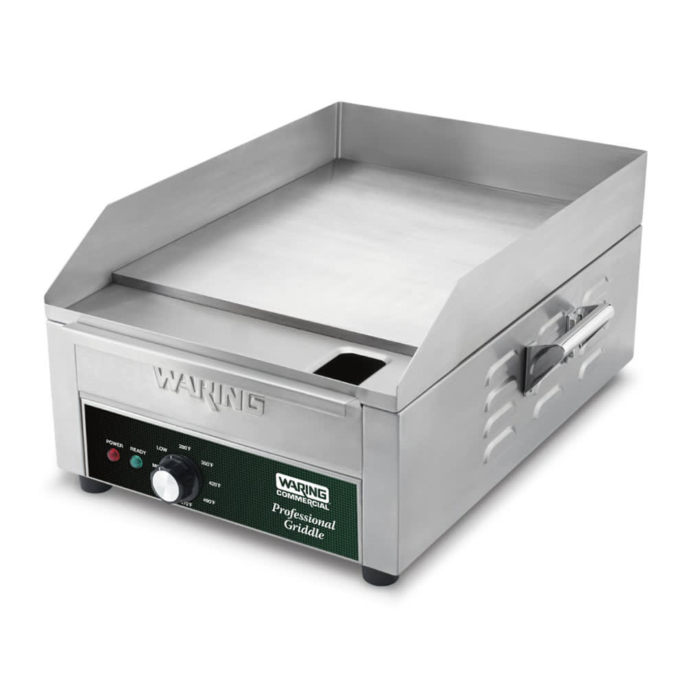 Waring WGR140X 17" Electric Griddle w/ Thermostatic Controls - 1" Steel Plate, 120v