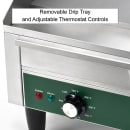 Waring WGR240X 28" Electric Griddle w/ Thermostatic Controls - 1" Steel Plate, 240v/1ph thumbnail 4