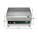 Waring WGR240X 28" Electric Griddle w/ Thermostatic Controls - 1" Steel Plate, 240v/1ph thumbnail 6