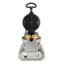 Waring WMB400X Single Mini Belgian Waffle Maker w/ Cast Aluminum Grids, 1200W thumbnail 2