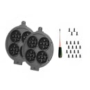 Waring WMB400XRP Replacement Belgian Waffle Plates Kit for WMB400X thumbnail 2