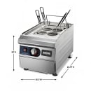 Waring WPC100 Pasta Cooker w/ (1) 3 1/5 gal Tank - Stainless, 240v/1ph thumbnail 4