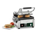 Waring WPG150 Single Commercial Panini Press w/ Cast Iron Grooved Plates, 120v thumbnail 8
