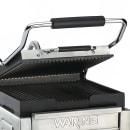 Waring WPG150B Single Commercial Panini Press w/ Cast Iron Grooved Plates, 208v/1ph thumbnail 2