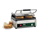 Waring WPG250B Single Commercial Panini Press w/ Cast Iron Grooved Plates, 208v/1ph thumbnail 5
