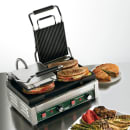 Waring WPG300 Double Commercial Panini Press w/ Cast Iron Grooved Plates, 240v/1ph thumbnail 3