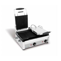 Waring WPG300 Double Commercial Panini Press w/ Cast Iron Grooved Plates, 240v/1ph thumbnail 6
