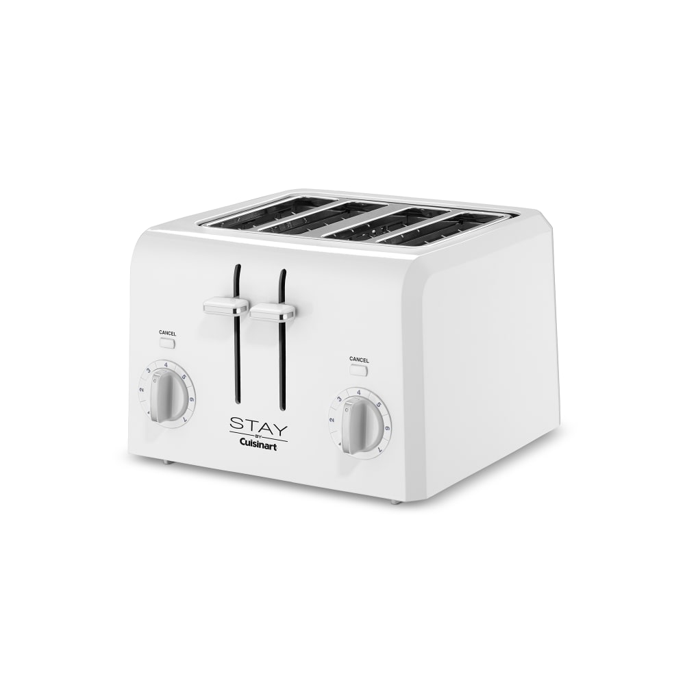 Cuisinart WPT440W 4 Slice Toaster w/ Crumb Tray - White, 120v
