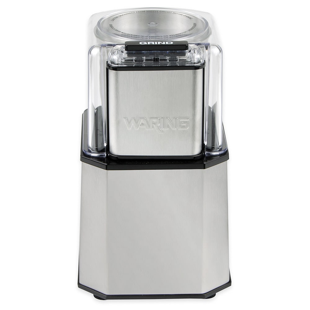 Waring WSG30 Professional Spice Grinder w/ 3 Stainless Bowls & Lids