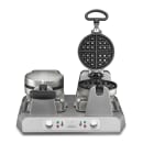 Waring WW250X Double Classic Belgian Waffle Maker w/ Cast Aluminum Grids, 2400W thumbnail 2