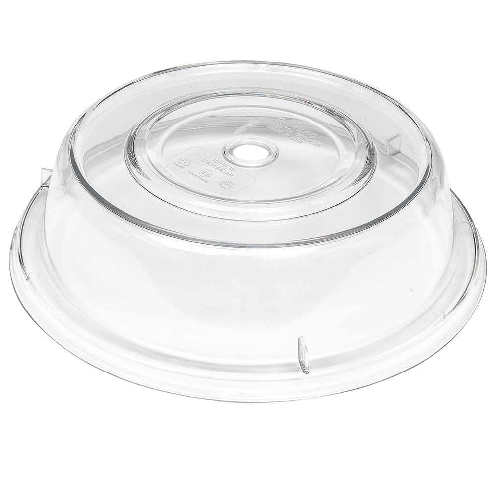 Cambro 1005CW152 10 9/16" Round Camwear Plate Cover - Clear