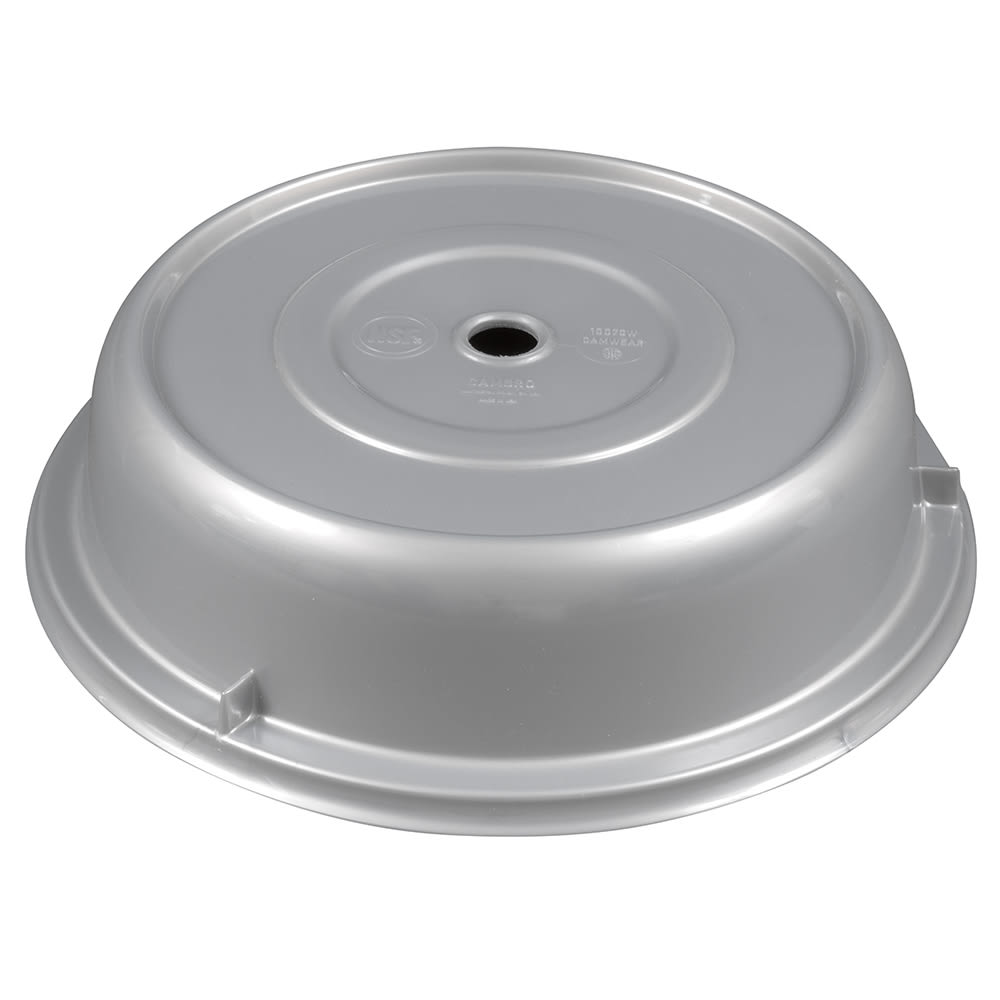 Cambro 1007CW486 10 5/8" Round Camwear Plate Cover - Silver