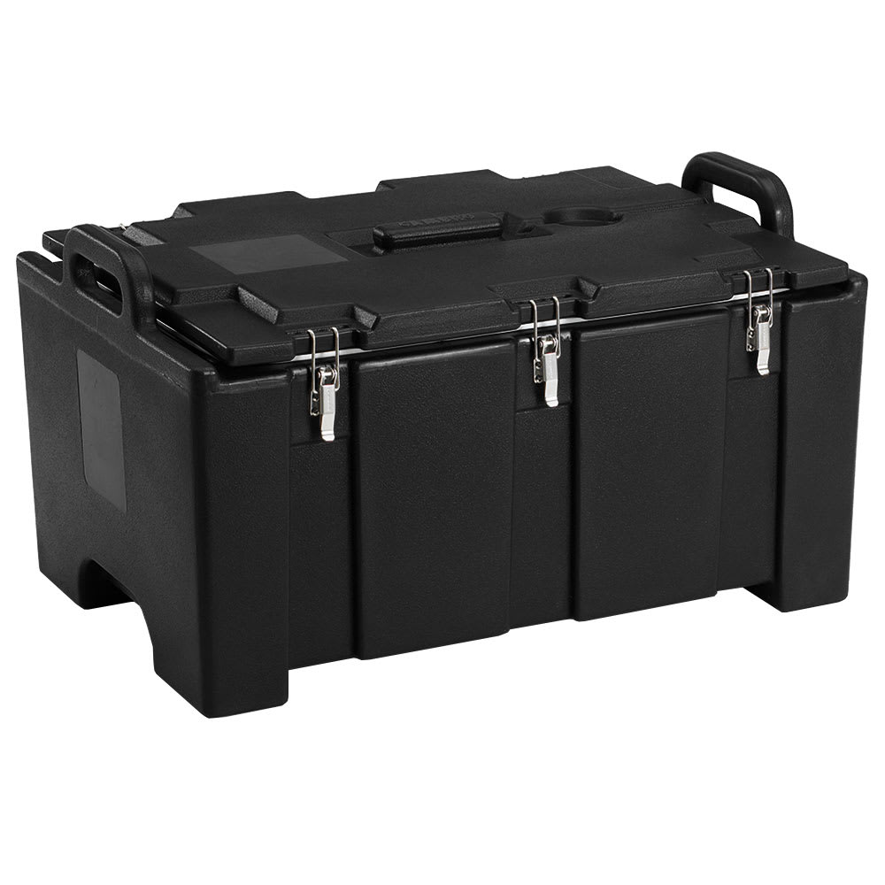 Cambro 100MPC110 Camcarriers® Insulated Food Carrier - 40 qt w/ (1) Pan Capacity, Black