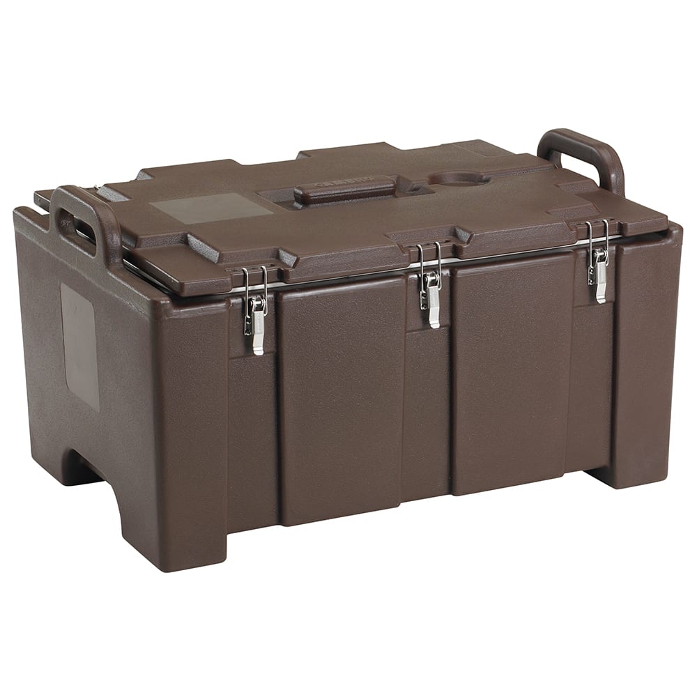 Cambro 100MPC131 Camcarriers® Insulated Food Carrier - 40 qt w/ (1) Pan Capacity, Brown