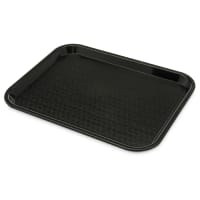 Cambro 1014FF110 Plastic Fast Food Tray - 13 1/2"L x 10 2/5"W, Black thumbnail 3