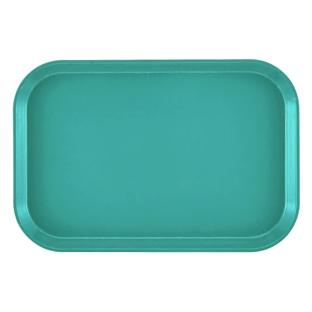 Cambro 1015MT140 Rectangular Market Display Tray - 10 1/8" x 15" x 3/4", Green