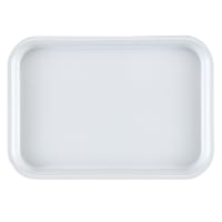 Cambro 1015MT142 Rectangular Market Display Tray - 10 1/8" x 15" x 3/4", Blue thumbnail 2