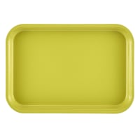 Cambro 1015MT148 Rectangular Market Display Tray - 10 1/8" x 15" x 3/4", White thumbnail 2
