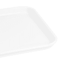 Cambro 1030MT148 Rectangular Market Display Tray - 10 7/16" x 30" x 3/4", White thumbnail 4