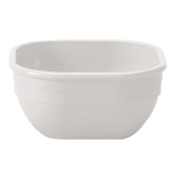 Cambro 10CW133 9 2/5 oz Square Plastic Bowl, Beige thumbnail 2