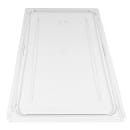Cambro 10CWC135 Camwear Food Pan Cover - Full Size, Flat, Clear thumbnail 4