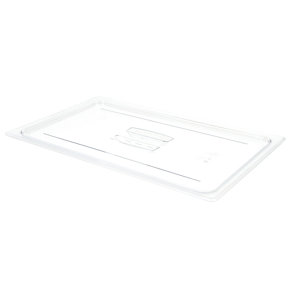 Cambro 10CWCH135 Camwear® Full Size Food Pan Cover w/ Handle, Polycarbonate, Clear