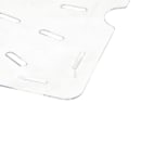 Cambro 10CWD135 Camwear Drain Shelf - Full Size, Clear thumbnail 3
