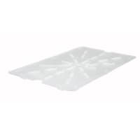Cambro 10CWD135 Camwear Drain Shelf - Full Size, Clear thumbnail 6