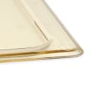 Cambro 10HPC150 H-Pan Hot Food Cover - Full-Size, Flat, Amber thumbnail 5