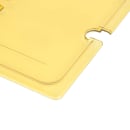 Cambro 10HPCHN150 H-Pan Hot Food Cover - Full-Size, Notched, Handle, Amber thumbnail 5