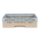 Cambro 10HS318184 Camrack Glass Rack with Extender - 10 Compartments, Beige thumbnail 6