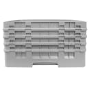 Cambro 10HS800151 Camrack Glass Rack - (4)Extenders, 10 Compartments, Soft Gray thumbnail 2