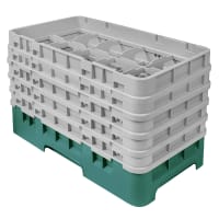Cambro 10HS958186 Camrack Glass Rack - (5)Extenders, 10 Compartments, Navy Blue thumbnail 4