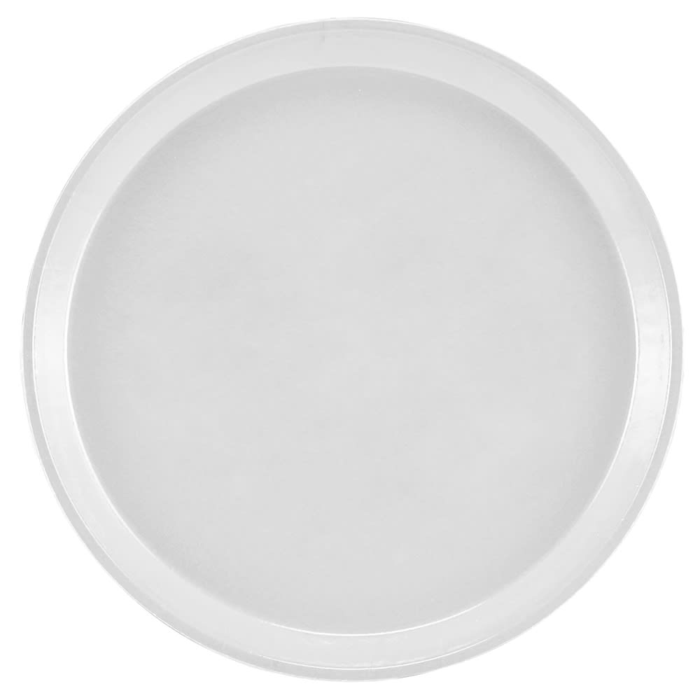 Cambro 1200148 12" Round Serving Camtray - Fiberglass, White